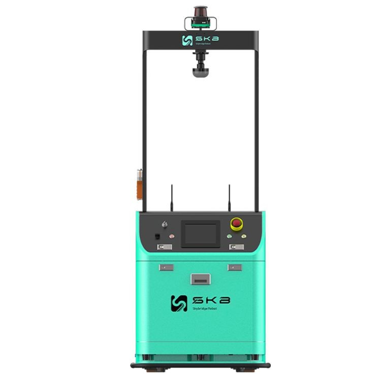 1500kg forklift amr robot（Front view ）