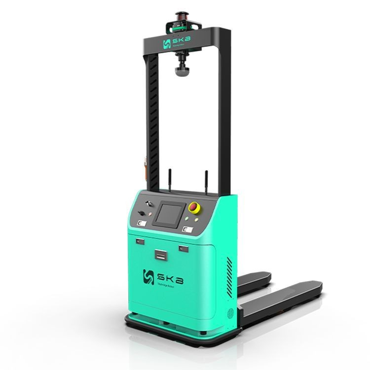 1500kg forklift amr robot（Right side view）