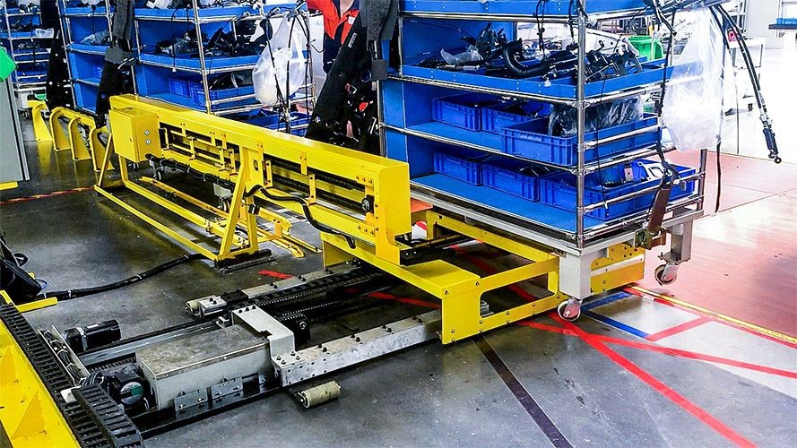 China Lurking AGV for Automotive Factory001 China Lurking AGV for Automotive Factory001